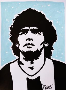 Gemälde, Maradona, Dr. Love