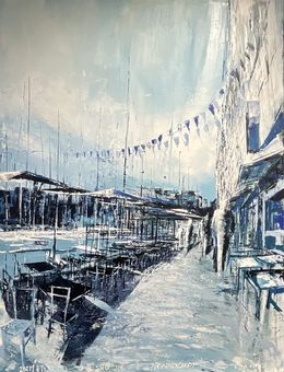 Gemälde, Honfleur Quai Sainte Catherine, Frank De Blok