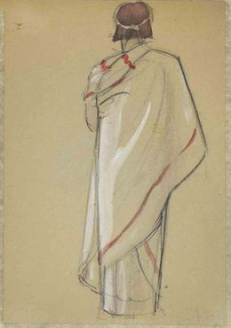 Fine Art Drawings, Theatrical Costume, Simone Vaulpre