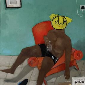 Peinture, Standing Fan, Wisdom Uche