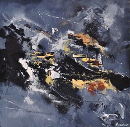 Painting, Living darkness, Pol Ledent