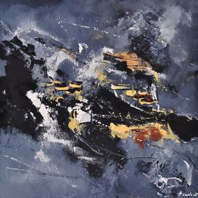 Painting, Living darkness, Pol Ledent