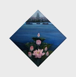 Peinture, Chinese motif, Nelli Tsenova