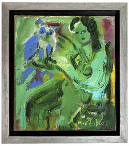 Peinture, Gru?ne Diva, Max Zuber