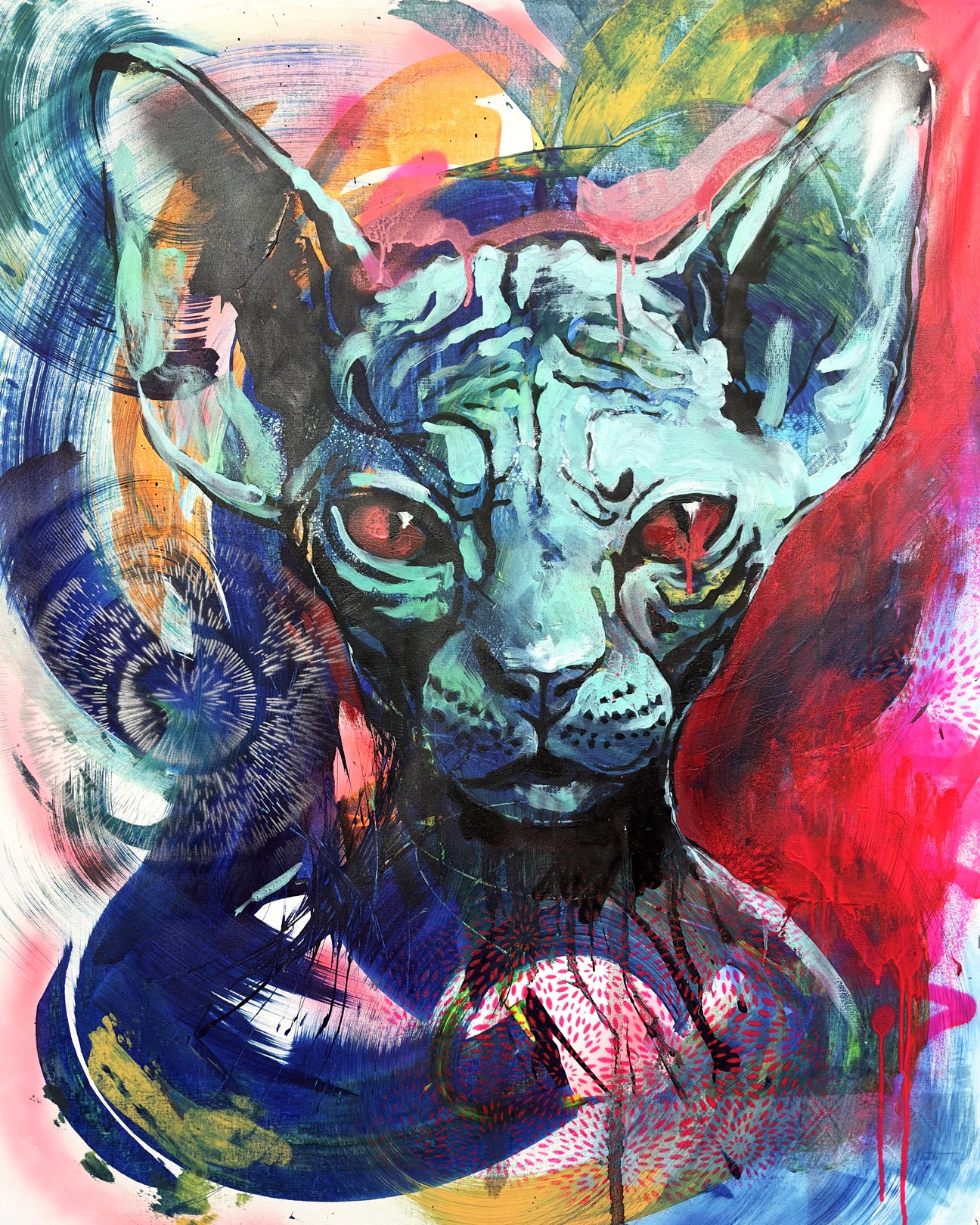 Menkiv Anatoliy, Sphinx (series Noise of the Street) Menkiv Anatoliy, Sphinx (series Noise of the Street)