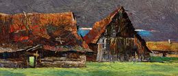 Peinture, Quiet Village, Nicoleta Stati
