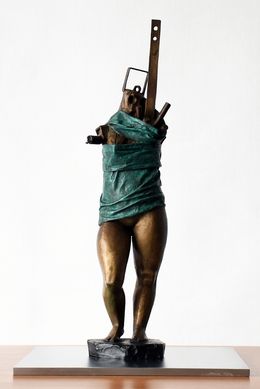 Sculpture, Attitude When Facing Harm, Wenqin Chen