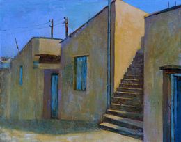 Painting, Steps (series Urban physique), Menkiv Anatoliy