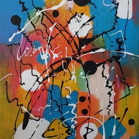 Painting, REF 28-24 - Ordre et chaos, Jeanne
