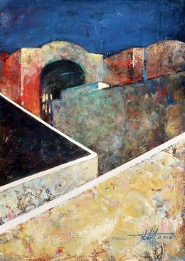 Painting, Tunisia (series Urban physique), Menkiv Anatoliy