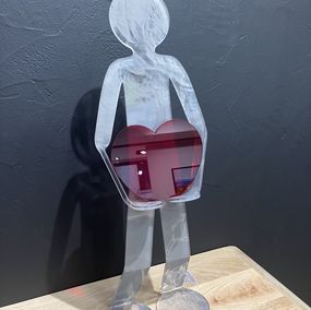 Sculpture, Flexo More love cloudy gris, Zed