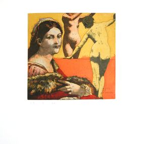 Drucke, La joie est un savoir, gravure orignale, Kurt Mair