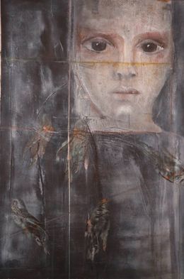 Gemälde, I could feel my heart beating III, Jacqueline H-Botquelen