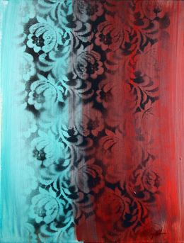 Painting, Black ornament, Menkiv Anatoliy