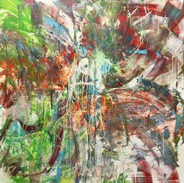 Painting, Fast paced life (series Dialogue that didn't exist #1), Menkiv Anatoliy
