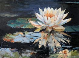 Gemälde, Waterlily's Lullaby, Schagen Vita