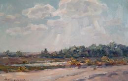 Gemälde, After the rain, Kovalenko Ivan