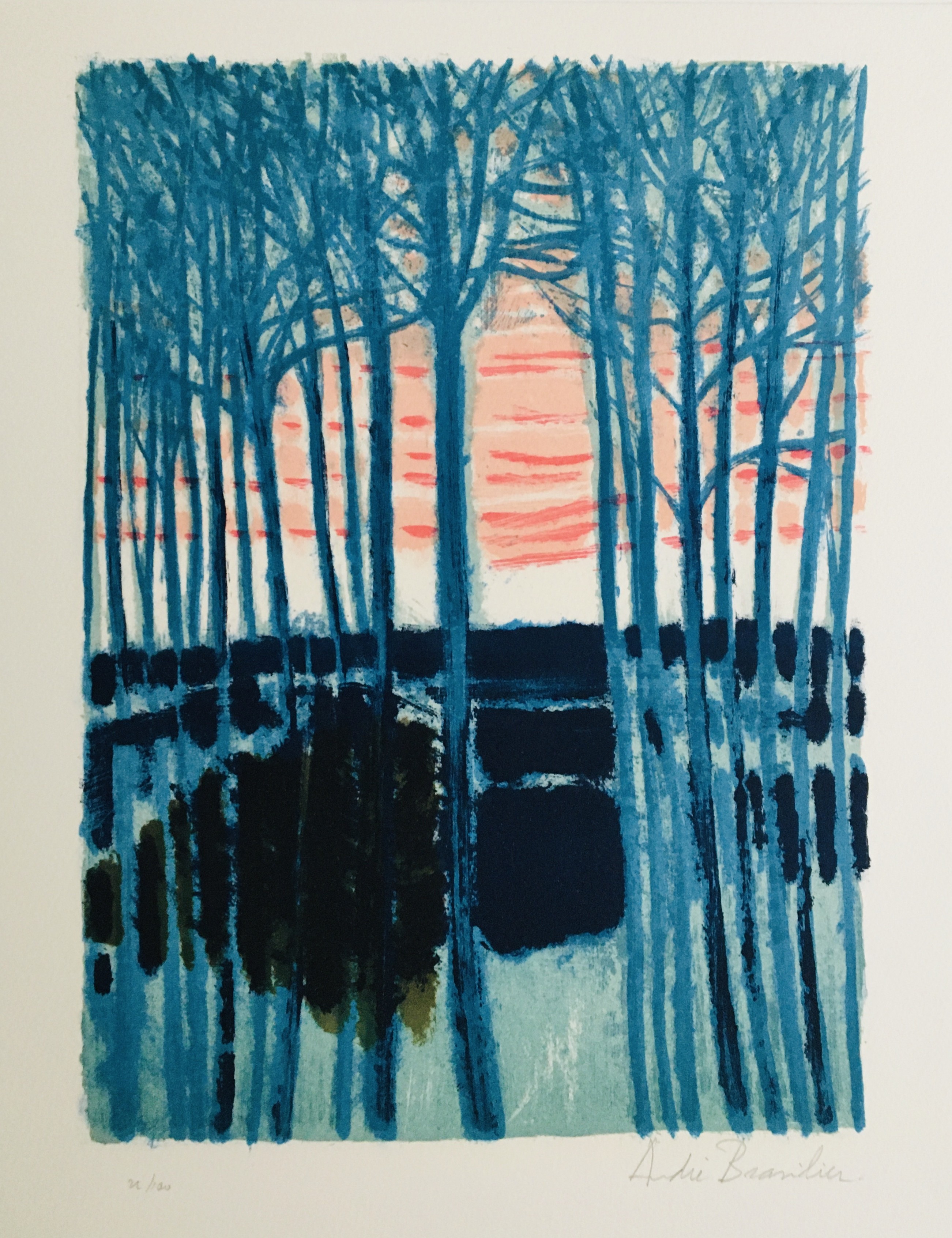 André Brasilier, Crépuscule André Brasilier, Crépuscule