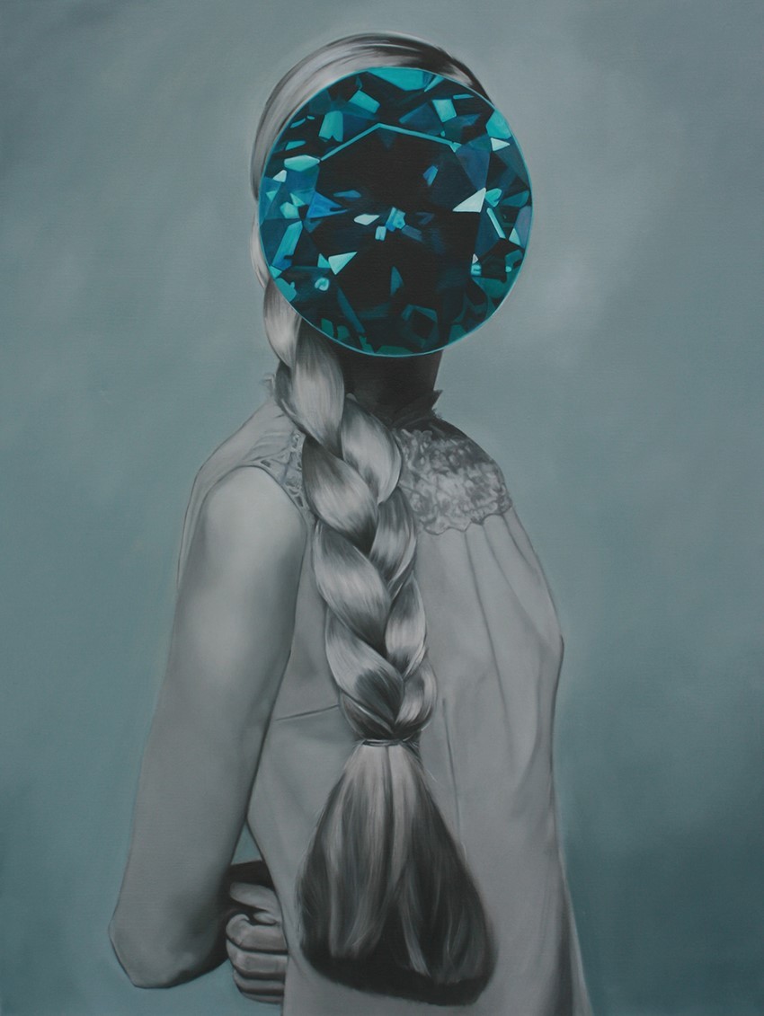 Carolina Gomez, Sapphire (Maria Felix), Mirror Stone Carolina Gomez, Sapphire (Maria Felix), Mirror Stone