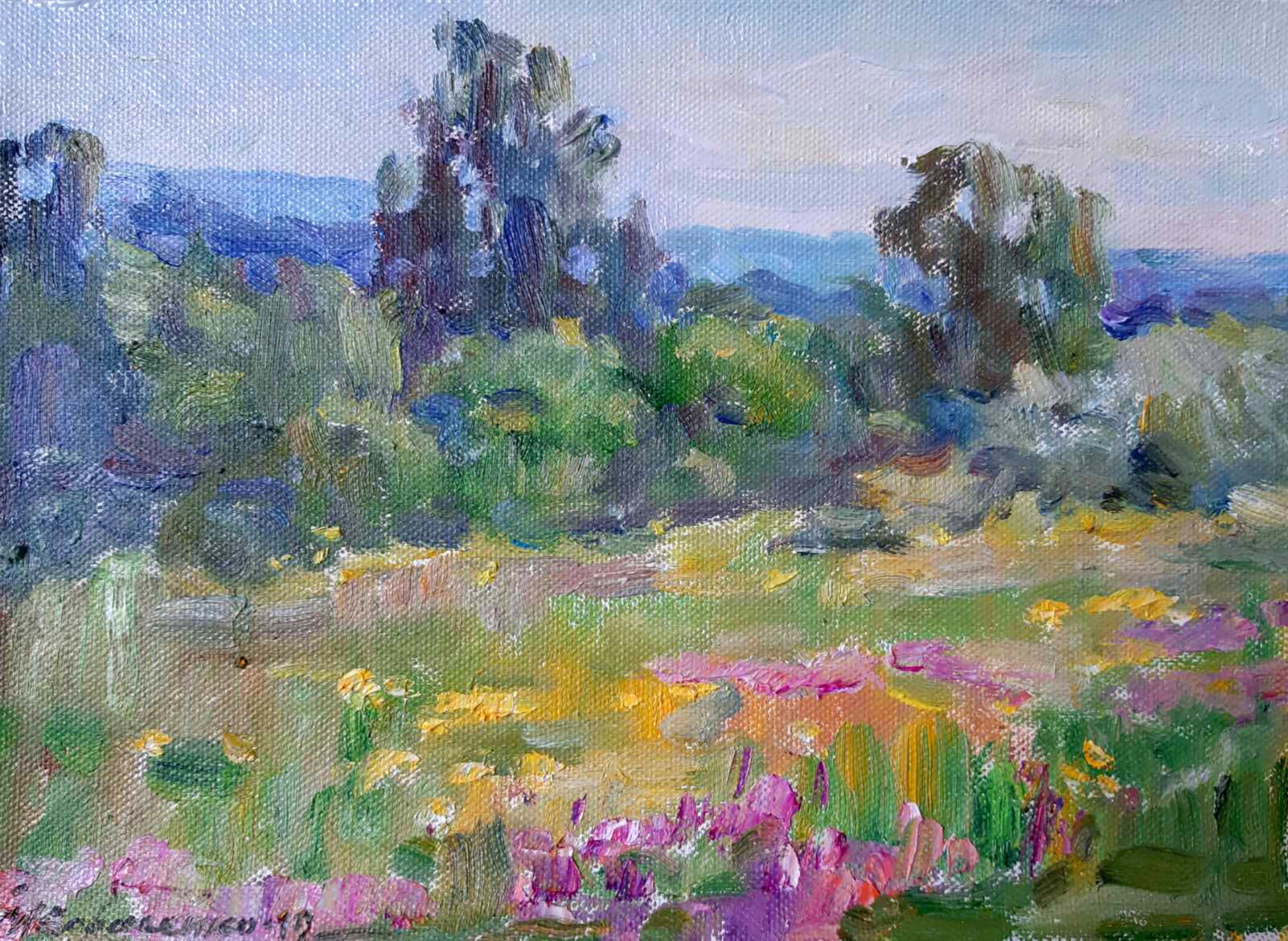 Kovalenko Ivan, Flower fields Kovalenko Ivan, Flower fields