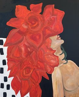 Peinture, Restless head, Catha Gurova