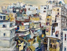 Painting, Capernaum Beyrouth, Frank De Blok