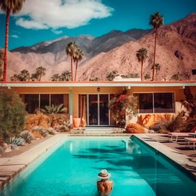 Print, Palm Legend III, Rodney Haker