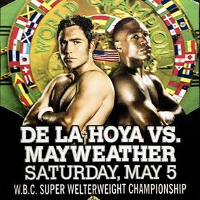Print, The World Awaits / MGM Grand Invitation (De La Hoya vs. Mayweather), Steve Kaufman