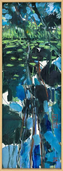 Painting, Série rivière Havre - N° = VIP 23 - 34, Yann Peron