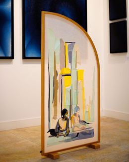 Painting, Fragments, Lou de Pray