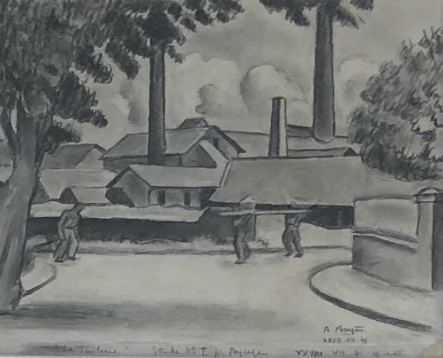 Alfred-Louis Brugère, La Tuilerie Alfred-Louis Brugère, La Tuilerie