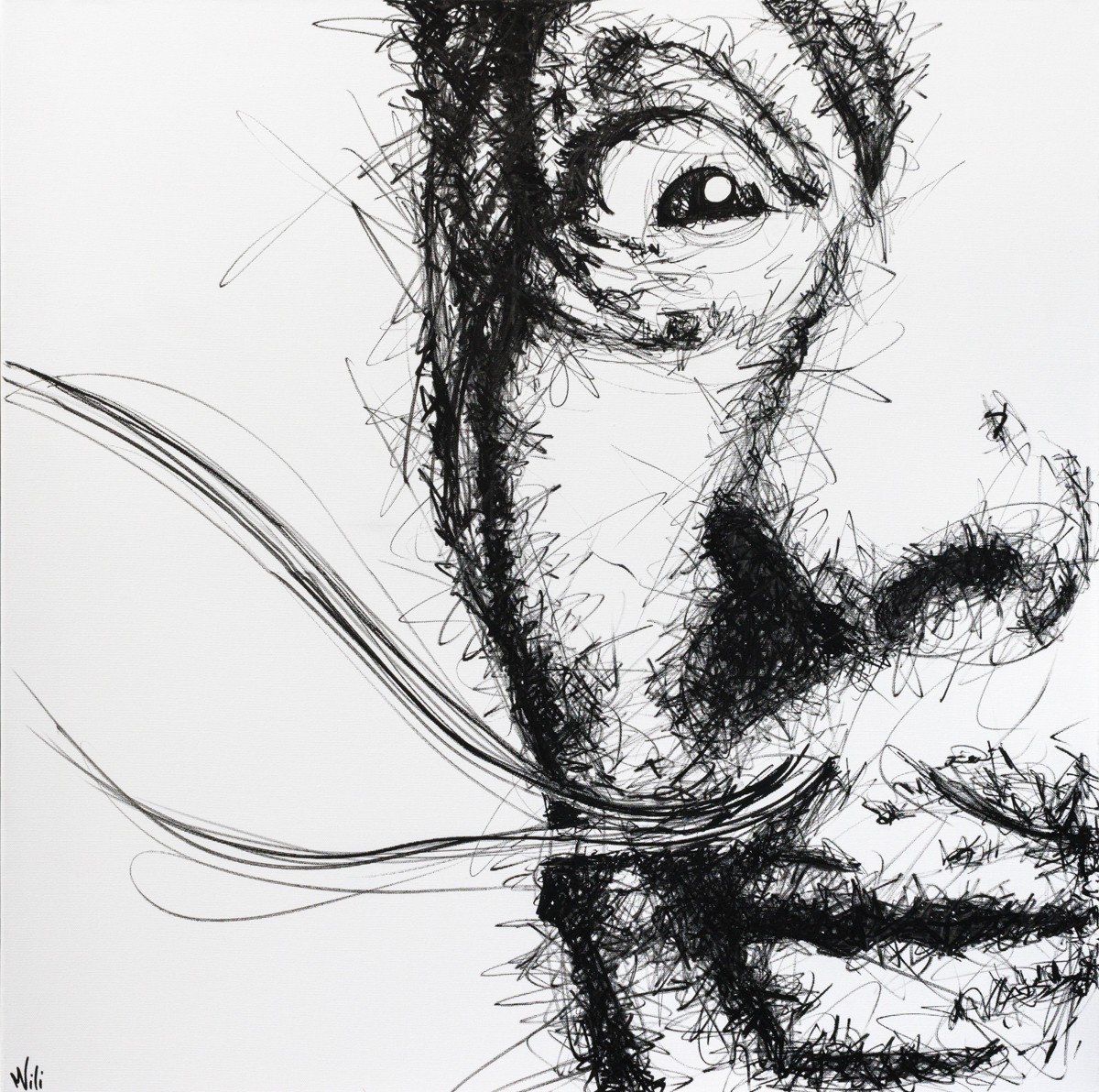 Violeta Mouysset dite Mvili, Folie - Série portait graphique Violeta Mouysset dite Mvili, Folie - Série portait graphique