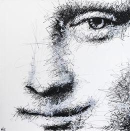 Gemälde, Renaissance - Série portrait graphique, Violeta Mouysset dite Mvili