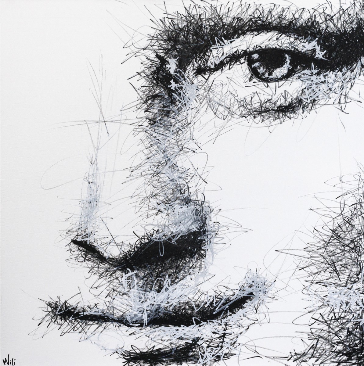 Violeta Mouysset dite Mvili, Renaissance - Série portrait graphique Violeta Mouysset dite Mvili, Renaissance - Série portrait graphique