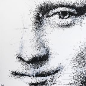 Gemälde, Renaissance - Série portrait graphique, Violeta Mouysset dite Mvili