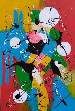 Painting, REF 29-24 - Symphonie visuelle, Jeanne