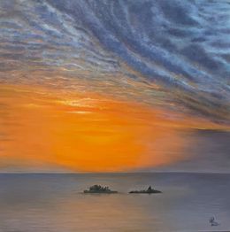 Peinture, Sky curtain, Olga Ivolga