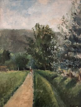 Painting, Paysage Près d'Aesch à Bâle-Campagne, René Bollmer