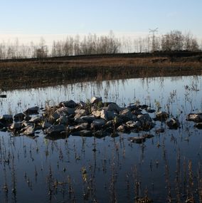 Photographie, Pierres dans l'eau, Michael Dessein