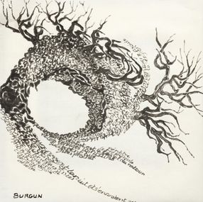Gemälde, PF-B - Série Influences d'Asie, Elisabeth Burgun