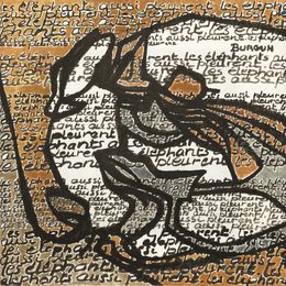 Painting, PF-I - Série Influences d'Asie, Elisabeth Burgun