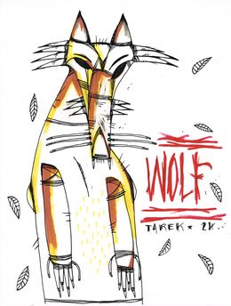 Zeichnungen, Wolf, Tarek