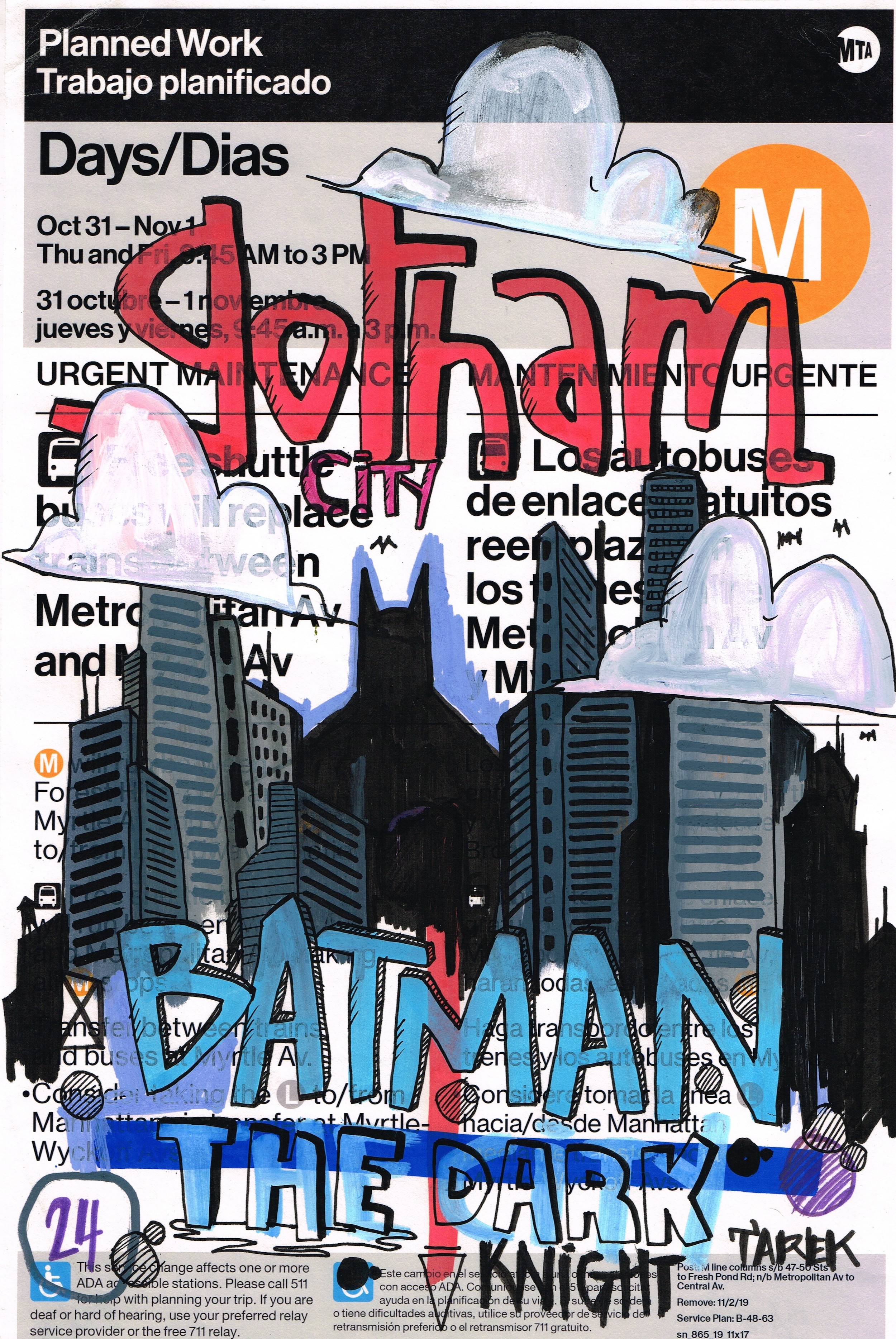 Tarek, The Gotham city Tarek, The Gotham city