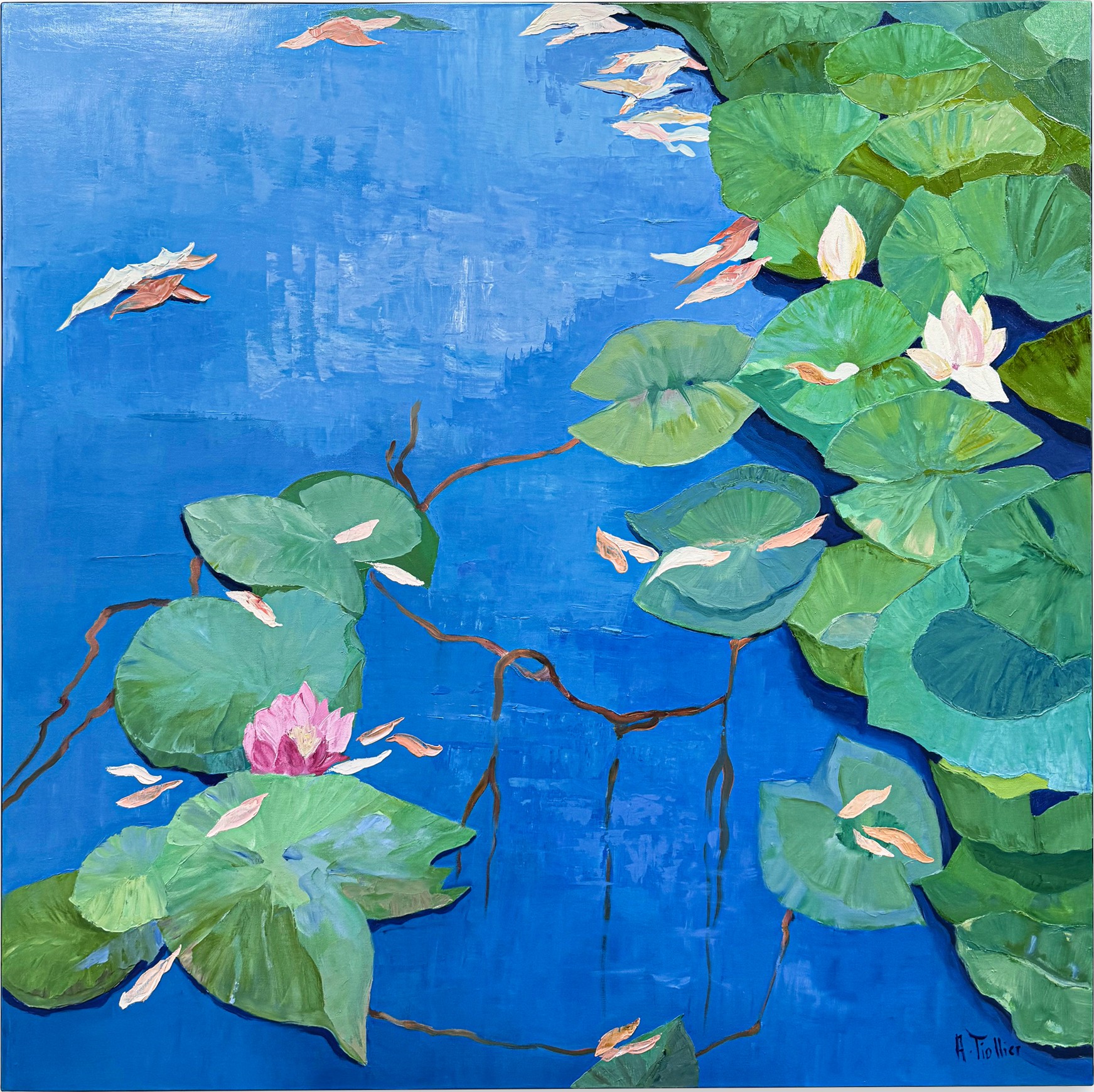 Agnès Tiollier, Lumière du soir II Agnès Tiollier, Lumière du soir II