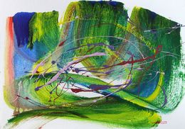 Painting, Green Crown, Menkiv Anatoliy