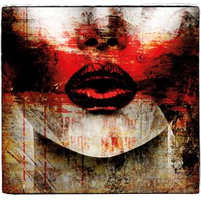 Photography, Red Kiss, Alain Delvoye
