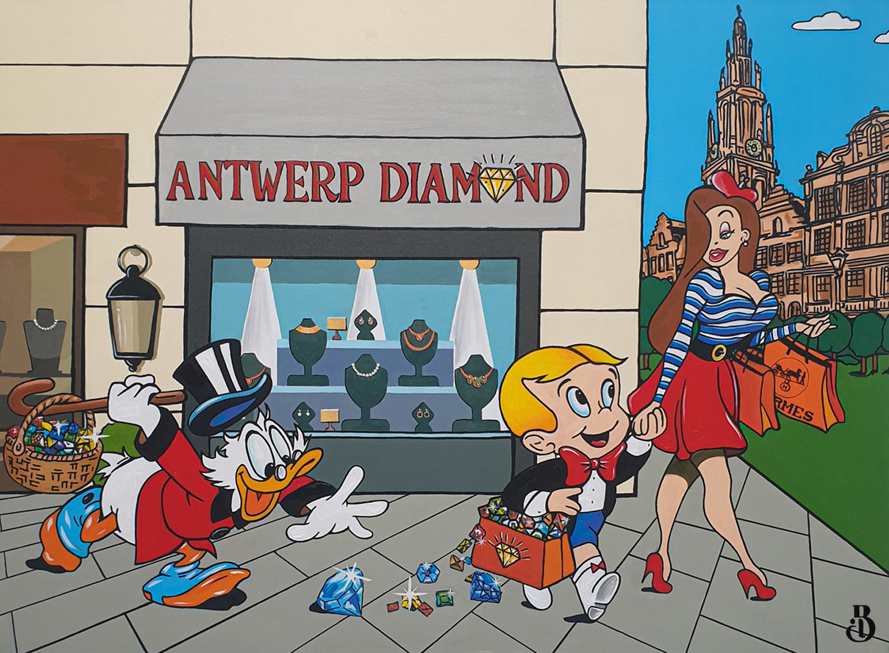 Belart Collective, Shopping day - Uncle Scrooge / Picsou & Richie Rich in Antwerp Belart Collective, Shopping day - Uncle Scrooge / Picsou & Richie Rich in Antwerp
