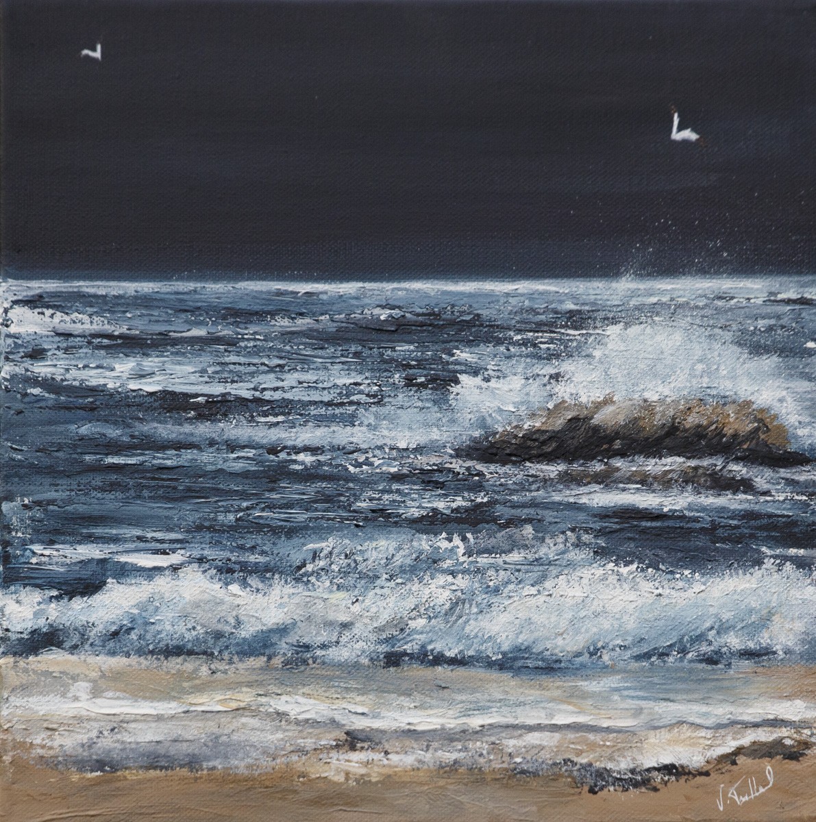 V-Trillard, Chant nocturne - Paysage marin nocturne V-Trillard, Chant nocturne - Paysage marin nocturne