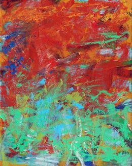 Painting, Magic Goldfishes in a Forest Pond, Menkiv Anatoliy