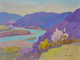 Gemälde, Tisza Valleyridge, Alexander Shandor